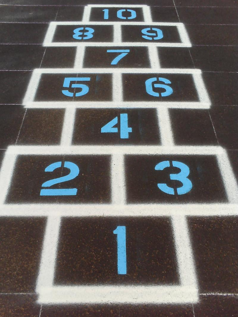 Hopscotch Striping